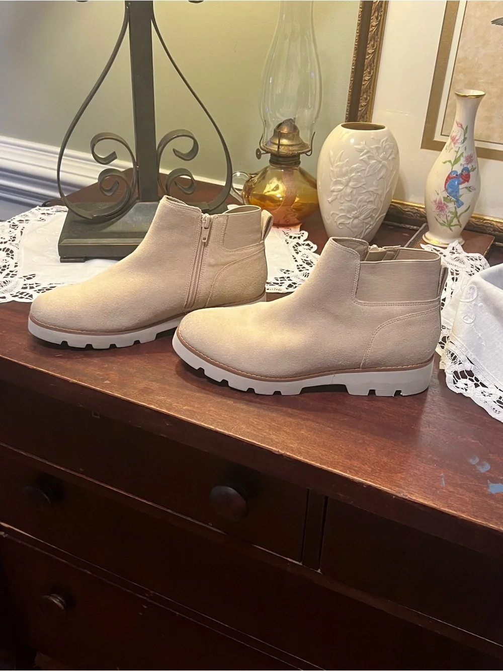 Vionic Neutral Beige Brionie Slip-On